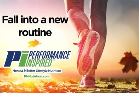 Fall Into A New Routine Performance Inspired Nutrition