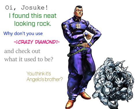 Eventually Okuyasu Stopped Thinking Rshitpostcrusaders Jojo