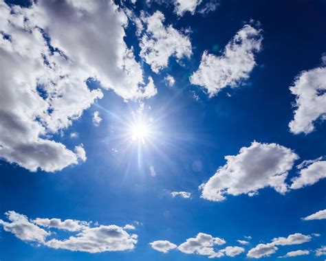 Premium Photo Broad Daylight Peaceful Heaven Clouds Sky Sun