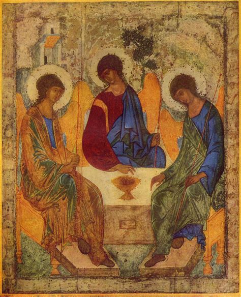 For the russian icon painter, see andrei rublev. Three More Thoughts Regarding the Trinity | Come to the Garden