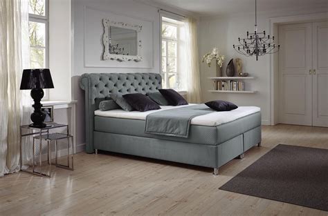 polsterbett 180 x 200 cm grau online entdecken grey bedroom with pop of color tufted