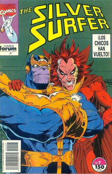 The Silver Surfer 7 Thanos Vs Mephisto Issue