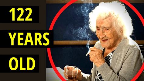 Longest Living Human In History Jeanne Calment 122 Years Old Youtube
