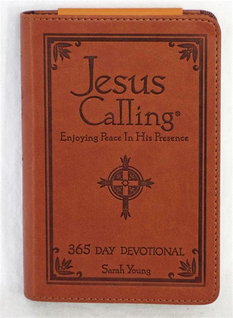 Jesus Calling Enjoying Peace In His Presence Deluxe Edition Cover