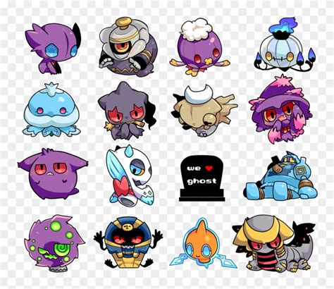 All Ghost Pokemon Names