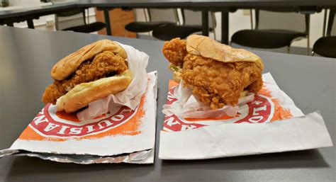 1 popeyes chicken sandwich, 2pc tenders, 1 reg mashed potatoes and 1 pepsi canned. Is Popeyes chicken sandwich worth all the hype? | Frolic ...