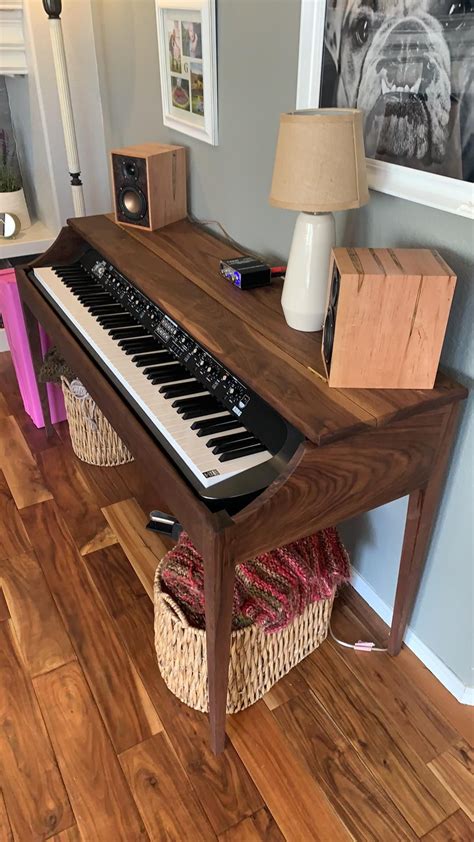 Diy Piano Keyboard Desk Diyqb