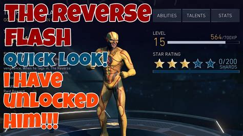 Injustice 2 Mobile The Reverse Flash Quick Look And Gameplay Youtube