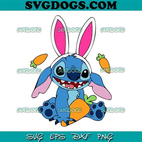 Easter Carrot Stitch Svg Easter Bunny Svg 1