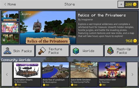 The Minecraft Marketplace Minecraft Command Science