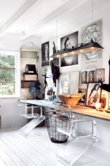 42 Awesome Rustic Home Office Designs Digsdigs