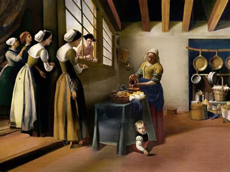 Video Watch OpenAI S DALL E Expand Upon Vermeer S Classic Oil Painting The Milkmaid Digital