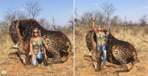 Trophy Hunter Defends Killing Rare Black Giraffe And Claims It Was Delicious
