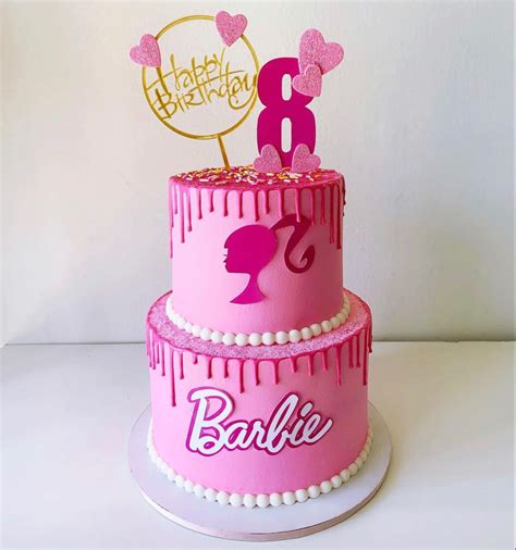Barbie Cake Barbie Birthday Cake Barbie Cake Pink Birthday Cakes