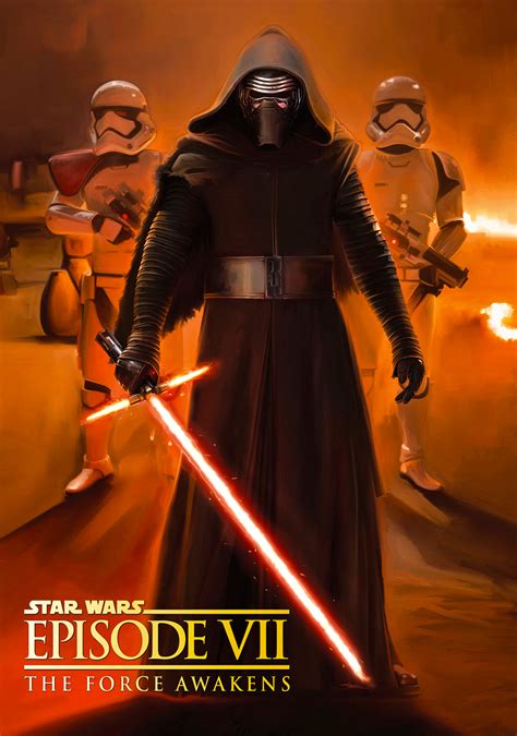 Star Wars Episode Vii The Force Awakens Movie Poster Id 125551