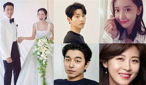 The Full List Of Guests At Hyun Bin And Son Ye Jins Wedding Jung Hae In Gong Yoo Ha Ji Won