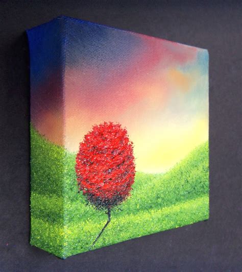 Bing Art By Rachel Bingaman Red Tree Canvas Art Contemporary Art