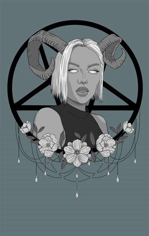 Girl With Horns By Banena007 On Deviantart