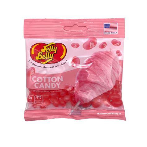 Jelly Belly Cotton Candy Jelly Beans Rainbowland Candy Co