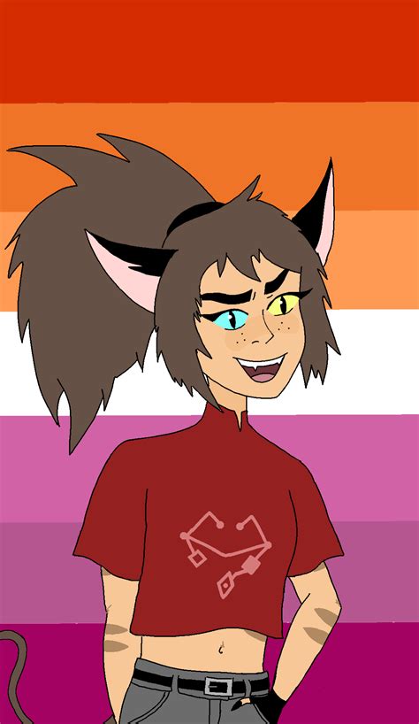 Im So Happy With My New Drawing And Ponytail Catra Is My Favorite