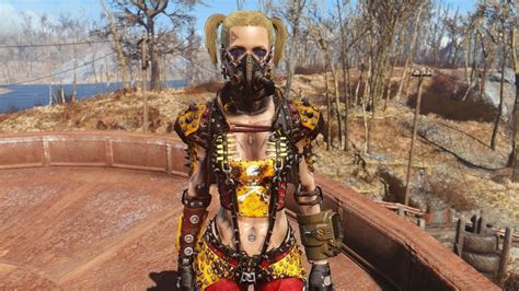 Fallout 4 Mod Review Toxic Raider Armor Youtube