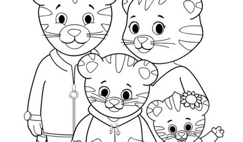 Daniel tiger coloring pages are very popular american canadian television series produced by fred rogers debuted about 7yr on sept 3 2012 on pbs kids. Get This Daniel Tiger Coloring Pages Printable 65g3m