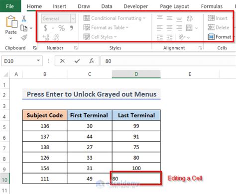 How To Unlock Grayed Out Menus In Excel Effective Ways Exceldemy