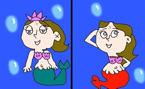 Mermaid Heloise From Jimmy Two Shoes V1 And V2 By