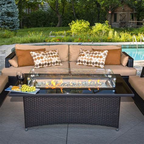 See the detailed photo here. The Outdoor GreatRoom Company Montego 59-Inch Linear ...