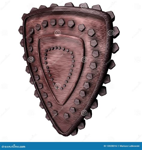 Iron Triangle Shield Stock Illustration Illustration Of Medieval