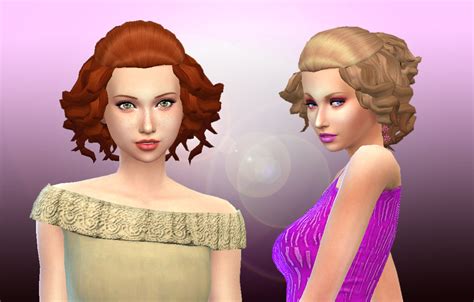 Mystufforigin Soft Curls Sims 4 Hairs