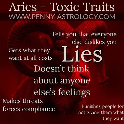 Toxic Aries Traits In 2022 Aries Love How To Know Words