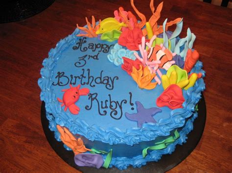 Coral Reef Cake