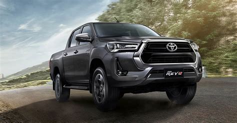 2021 Toyota Hilux Revo Fortuner Pickup Debuts In Thailand Rushlane