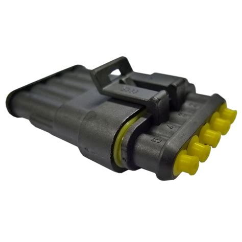 Five Pin Waterproof Electrical Connector From Merlin