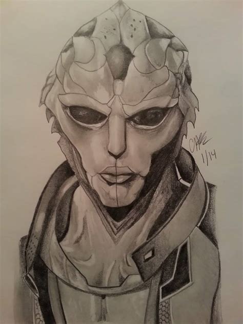 Thane Krios Mass Effect 2 By Codyguana On Deviantart