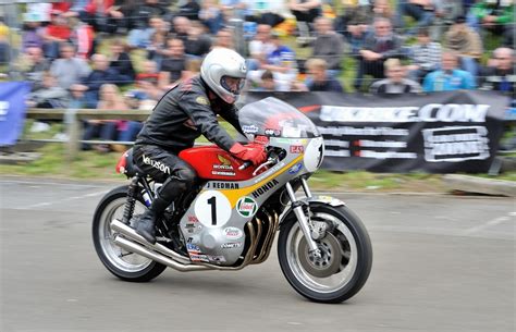 Jim Redman Rides In Thundersprint 2013 At The Anglesey