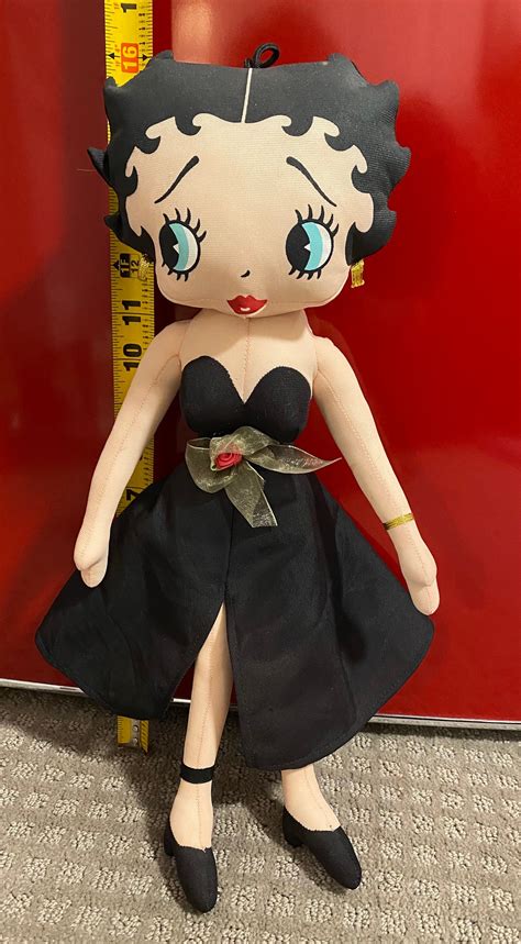 Gorgeous Collectible Betty Boop Stuff Doll 16 Inch Tall Etsy Uk