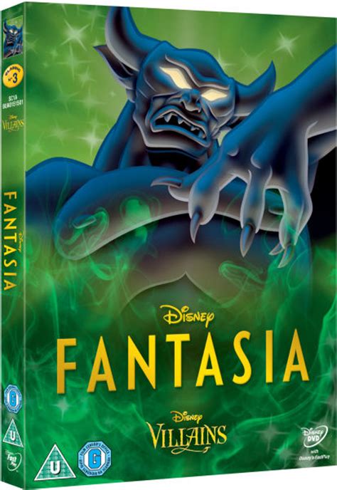 Fantasia Disney Villains Limited Artwork Edition Dvd Zavvi
