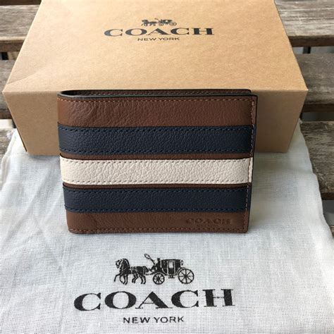 Shop women's wallets, wristlets & card cases at coach. SALE! Authentic COACH New York Men's Bifold Leather Wallet Brown, Men's Fashion, Bags & Wallets ...