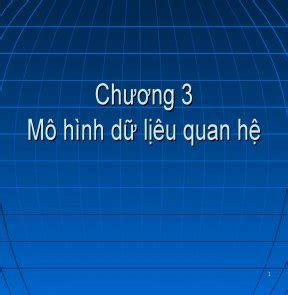 Chuong Dai So Quan He