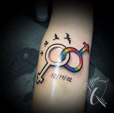 Lesbian Tattoo Pride Tattoo Tattoos Infinity Tattoo