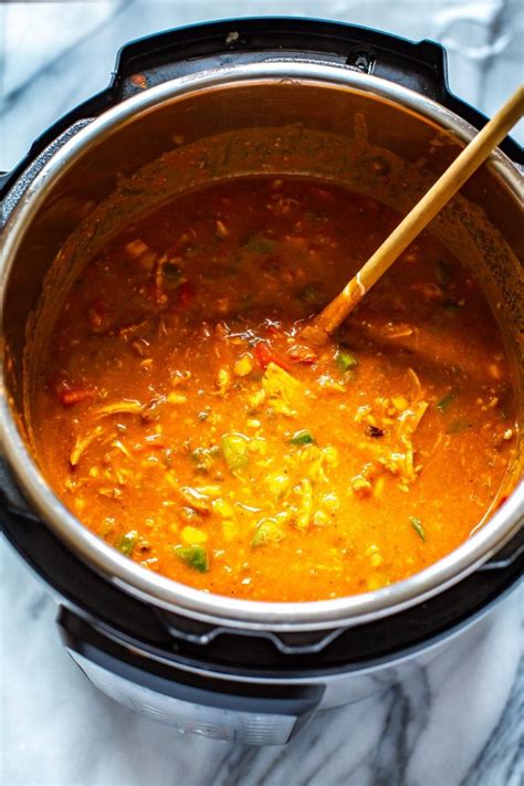 Collection of the most unusual chicken recipes with special sauces Instant Pot Chicken Enchilada Soup - The Girl on Bloor