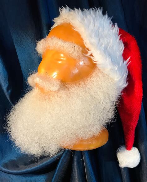 Santa Claus Realistic Set Mustache Beard And Eyebrows Etsy