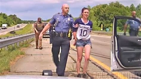 Woman Rams Police Car During Chase Videoman