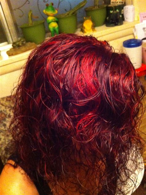 After you dye your hair, don't wash it for at least two days because the hair is still sensitive and therefore will be more like to fade faster, says sergio pattirane, a hairstylist at rob. Lady A after coloring. Dark violet-burgundy base color ...