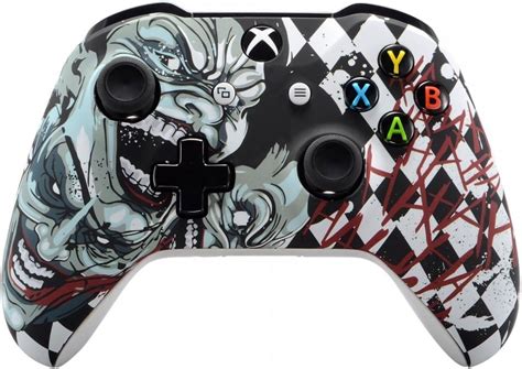 Extremerate Joker Patterned Front Housing Shell Faceplate For Xbox One