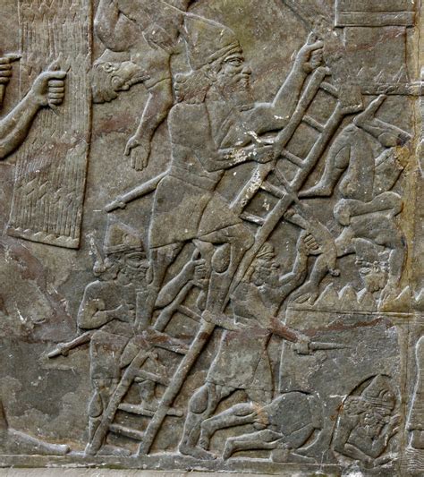 Assyrian Army Besieges A City Ancient War Ancient Near East British