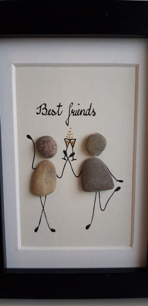 Ich habe mir die faust procontura 68 bestellt diese matratze hat ein raumgewicht von 68. Beste Freunde, Steinbild - Beste Freunde Steinbild | Etsy ...