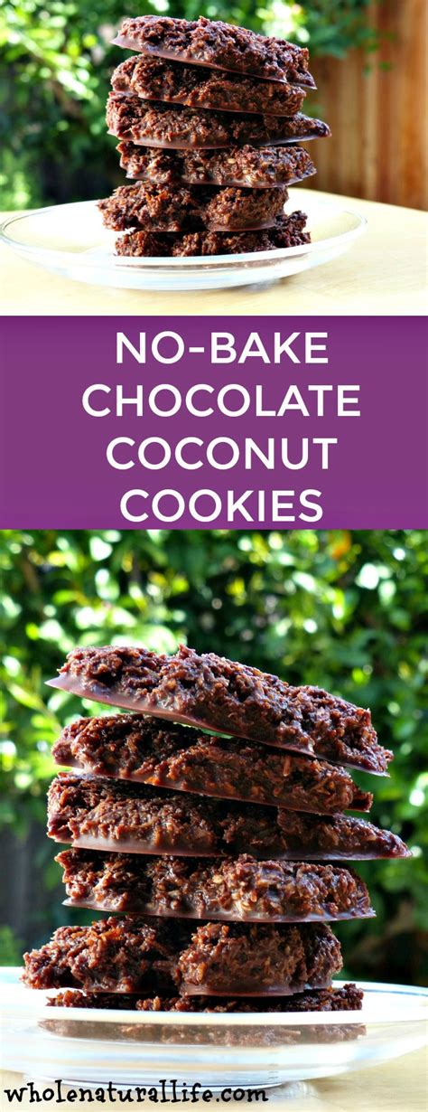 The Most Satisfying No Bake Chocolate Coconut Cookies Easy Recipes To